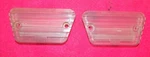 1968 Mustang Fastback Cpe Convert Gt Shelby Orig Front Side Marker Light Lenses. Fixed Price $79.00.