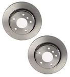 For Bmw E36 E46 Pair Set Of Rear Brake Disc Rotors Solid Coated 272MM Brembo. Fixed Price $152.95.