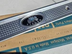 Nos 1977 Pontiac Lemans Can Am Sill Plate Rh Gm 9873911 New Old Stock. Fixed Price $150.00.