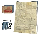 Nos 1955 56 57 58 59 Ford Lifeguard Jr Rear Door Safety Locks B5A-18333-A. Fixed Price $9.99.