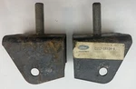 1961 Ford Thunderbird Nos Lower Control Arm Bracket Mounts (pair). Fixed Price $69.00.