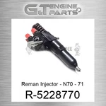 R-5228770 Reman Injector N70 71 Interstate Mcbee (new Aftermarket). Fixed Price $662.77.