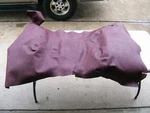 Nos Ford F4TZ-1813010-AAE Ruby Red Floor Mat Liner 1994 F-150 F-250 Super-cab. Fixed Price $269.95.