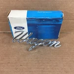 1969 Nos Ford Galaxie Custom Lh Quarter Panel Name Plate "wagon" C9AZ-7125623-E. Fixed Price $40.50.