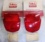 Taillight Lenses, Shield Type, Pair, 1957/67 Ford Step Side Truck, Nos. Fixed Price $49.00.
