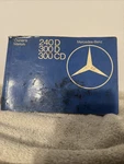 Mercedes Benz 240 300 Cd Owner Manual Book Vintage. Fixed Price $20.00.