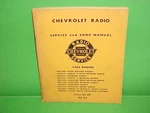 1962 Chevrolet Corvette Truck Delco Am Radio Guide-matic Service Manual Original. Fixed Price $34.99.