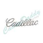1971 - 1976 Cadillac Deville Trunk Script Used. Fixed Price $55.00.