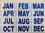 California License Plate Dmv Month Tag And Sticker. Fixed Price $24.99.