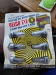 Nos Delco Eye Battery Push Caps. Ac Chevrolet Gm 1965 Nib Corvette Ss Gto. Fixed Price $59.00.
