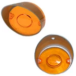 70 Charger 71 72 73 74 Challenger Park Light Lenses Pair 3420552 3420553. Fixed Price $49.93.