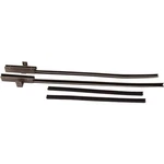 1968-1972 Nova Door Sedan Quarter Glass Run Channel Kit, 4 Piece. Fixed Price $154.99.