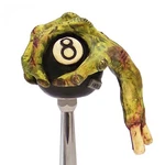 Zombie 8 Ball Shift Knob W/ Adapters Fits Lokar B&m Gennie Hot Rat Street Rod. Fixed Price $57.45.