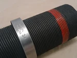 Ford Boss 429 302 Mustang Air Cleaner Paper Tube W/ 34 Wittek Clamp. Fixed Price $119.95.