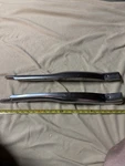 1955 Oldsmobile Front Fender Chrome Trim Molding Spears Pair Super 88 98. Fixed Price $350.00.