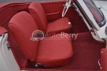 Mercedes W121 190SL Leather Replacement Seat Covers 1955-1963. Fixed Price $1295.00.