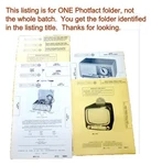 Sams Photofact Set 365 Folder Ford Car Radio Model 75BF PEG-18805B. Fixed Price $6.99.