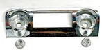 1959 1960 Chevrolet Radio Faceplate Bezel Very Good Clean Chrome. Fixed Price $44.99.