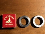 Nos 1949-1956 Cadillac 1955 Oldsmobile Pontiac Rear Wheel Oil Grease Seals. Fixed Price $33.25.