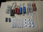 61 62 63 64 Ford Front Brake Spring Kit = Return Hold Down Galaxie No Wagon. Fixed Price $23.90.