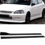 2M/78.7'' For Dodge Avenger Side Skirts Extension Rocker Panel Glossy Black Abs. Fixed Price $47.99.