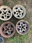 14X6 Oldsmobile Cutlass Wheels 442 1972 1970 Supreme Rallye 1969 350. Fixed Price $199.00.