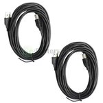 2X 15' Feet Usb 2.0 To High Speed Printer Cable Cord 800+SOLD. Fixed Price $8.79.