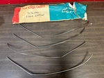 1971 1972 1973 - 1976 Chevy Impala Caprice Station Wagon Door Edge Guards Nos Gm. Fixed Price $49.99.