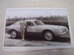 1963 Studebaker Avanti With Miss Dominion Of Canada 11 X 17 Photo Picture. Fixed Price $15.95.