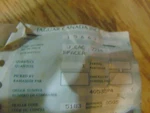 CAC7216 Rear Carrier And Hub Spacer Seal Jaguar XJ6 Vin 500001 - 667828. Fixed Price $10.90.