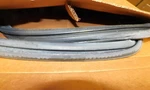 1980-91 Ford F100 F150 F250 F350 Nos Fixed Back Window Glass Weatherstrip Mldg. Fixed Price $179.00.