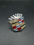 73 74 Cadillac Fleetwood Deville Calais Hood Ornament Crest Emblem Nos. Fixed Price $160.00.