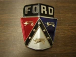 Nos Oem Ford 1950 1951 Hood Ornament Emblem Plastic Badge Logo Crest. Fixed Price $49.00.