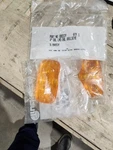 Qty 2** Truck-lite 99053Y Amber Replacement Marker Lens, Snap-fit, Oval. Fixed Price $11.50.