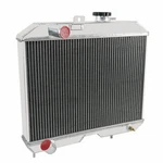 Row Aluminum Radiator Fit 1941-52 1949 Jeep Willys CJ2 CJ-2A CJ3 M38 Ford Gpw. Fixed Price $159.00.