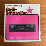 Tenna Phase Iii Model 3040 Auto Reverse Cassette Stereo Am Fm Radio. Fixed Price $90.00.