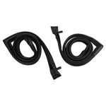 Roofrail Rubber Weatherstrip Seals Pair Set For Duster Dart Demon Fastback. Fixed Price $204.95.