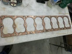 1942 Chrysler 8 C36 C37 Nos Cylinder Head Gasket 952049. Fixed Price $75.00.