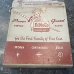 Ford 1954 Nos Power Guard Piston Rings B4AZ-6148-A Fomoco Oem. Fixed Price $14.99.