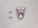 1957 1958 1959 Ford Fairlane Rear Seat Crest Chrome Molding New*. Fixed Price $49.95.
