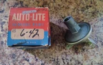 Oem Nos Autolite Vacuum Advance (6-42) # IBP-2023-RB / Fits 57-59 Mopar. Fixed Price $35.99.