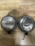 Marchal Vintage Fog Lamps. Fixed Price $120.00.