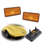 Front Side Marker Lights For 1974-1979 Chevy Corvette C3 Amber Lh & Rh Set Of 2. Fixed Price $29.99.