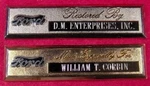 Ford Script - Custom Engraved Dash Plaque. Fixed Price $25.00.