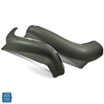 1966-1972 Gm Dark Green Bucket Seat Aprons Molded Plastic & Chrome For. Fixed Price $59.99.