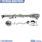 33" Gm Chrome Tilt Steering Column Automatic Shift W/ Key For Chevy Pontiac. Fixed Price $189.00.