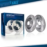 Front Drilled Brake Rotors For Buick Century Chevy Venture Montana Grand Prix. Fixed Price $76.51.