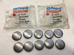 Mopar Nos Lot Of 10 Engine Core Expansion Freeze Plugs 5203342. Fixed Price $75.00.