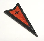 Reproduction Black Trim Rear Trunk Arrowhead Emblem 2004-2006 Pontiac Gto. Fixed Price $45.98.