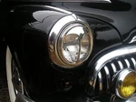 New Pair Of Vintage Style Cat Eye Head Light Covers !. Fixed Price $12.99.
